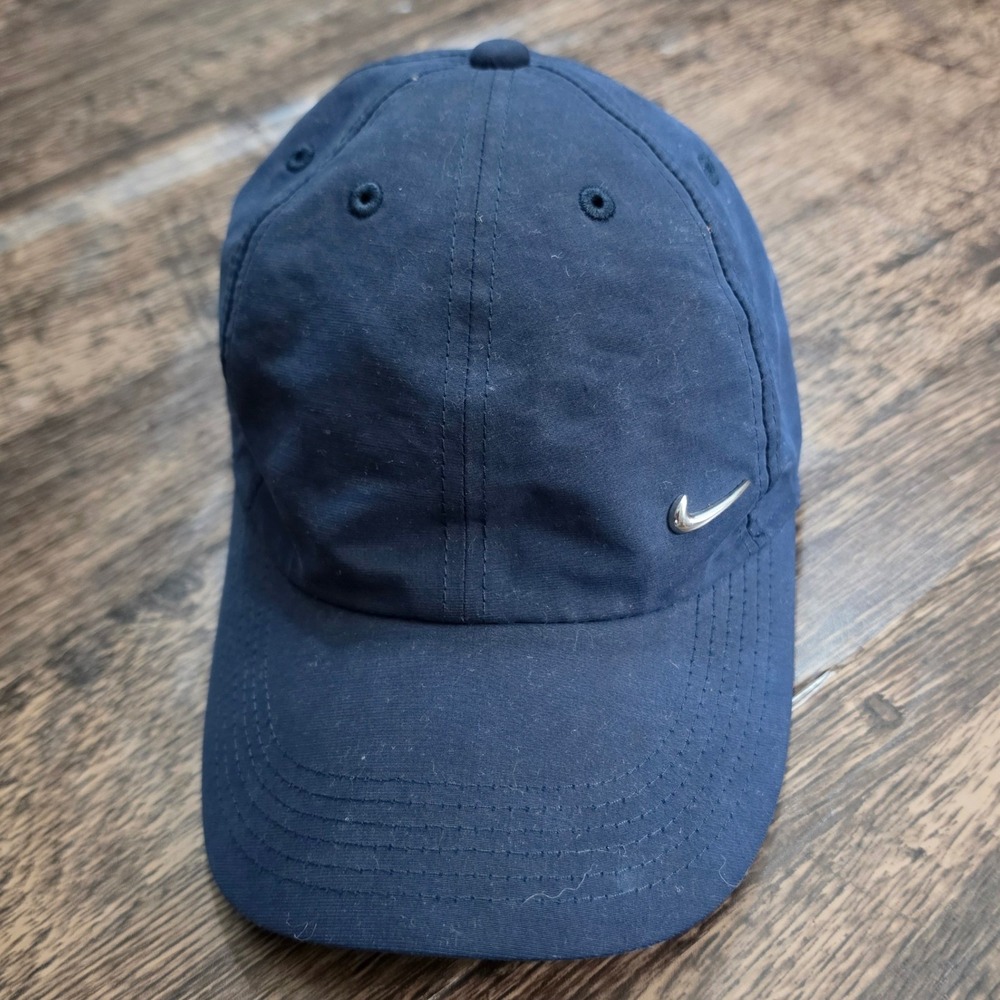 NIKE Heritage 86 Hat Mens OS Navy Blue Adjustable Strapback Cap